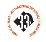 logo for 33 and a third milestone